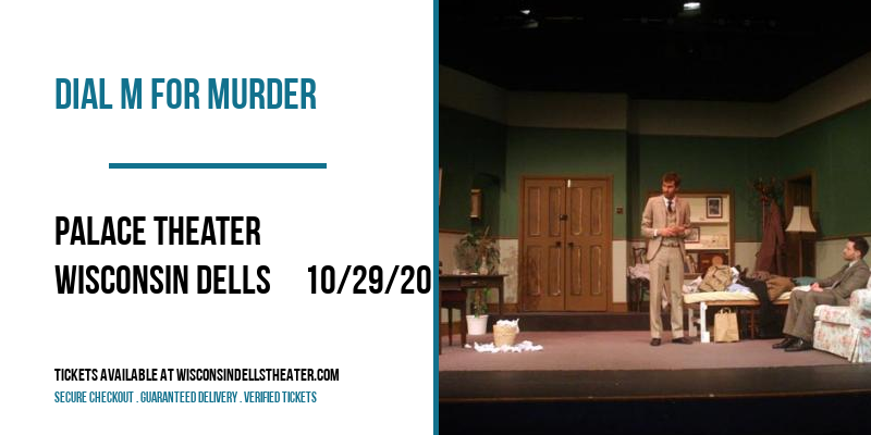 Dial M For Murder at Palace Theater tickets Dial M For Murder at Palace Theater