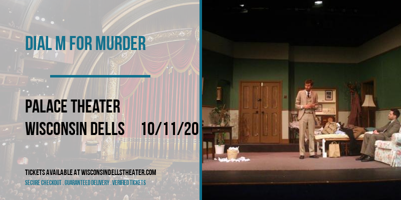 Dial M For Murder at Palace Theater tickets Dial M For Murder at Palace Theater